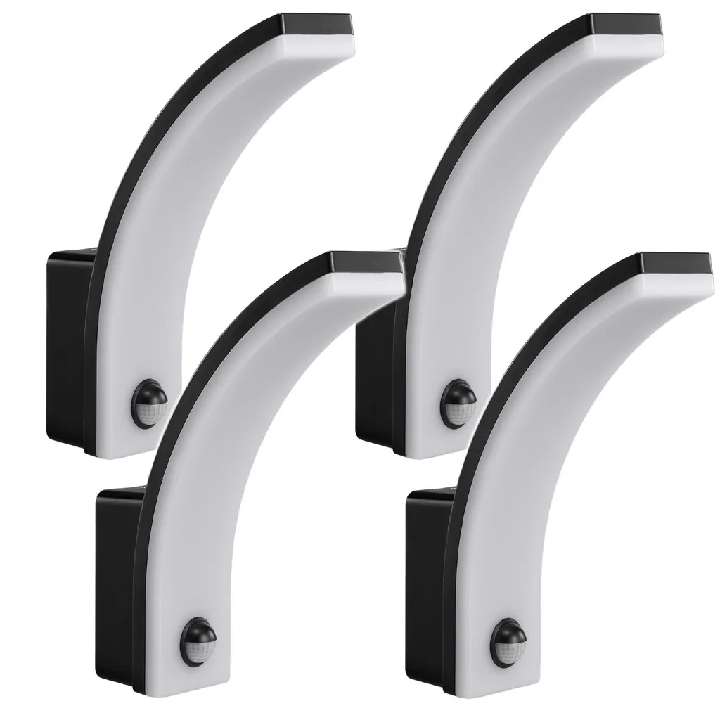 Solution Éclairage Anti-Intrusion : 4 Projecteurs LED 20W avec Capteur