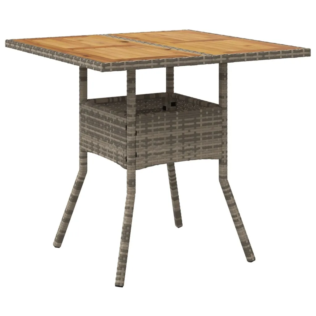 SYFAX Tavolo Outdoor Legno Acacia Grigio | Scelta Naturale Giardino
