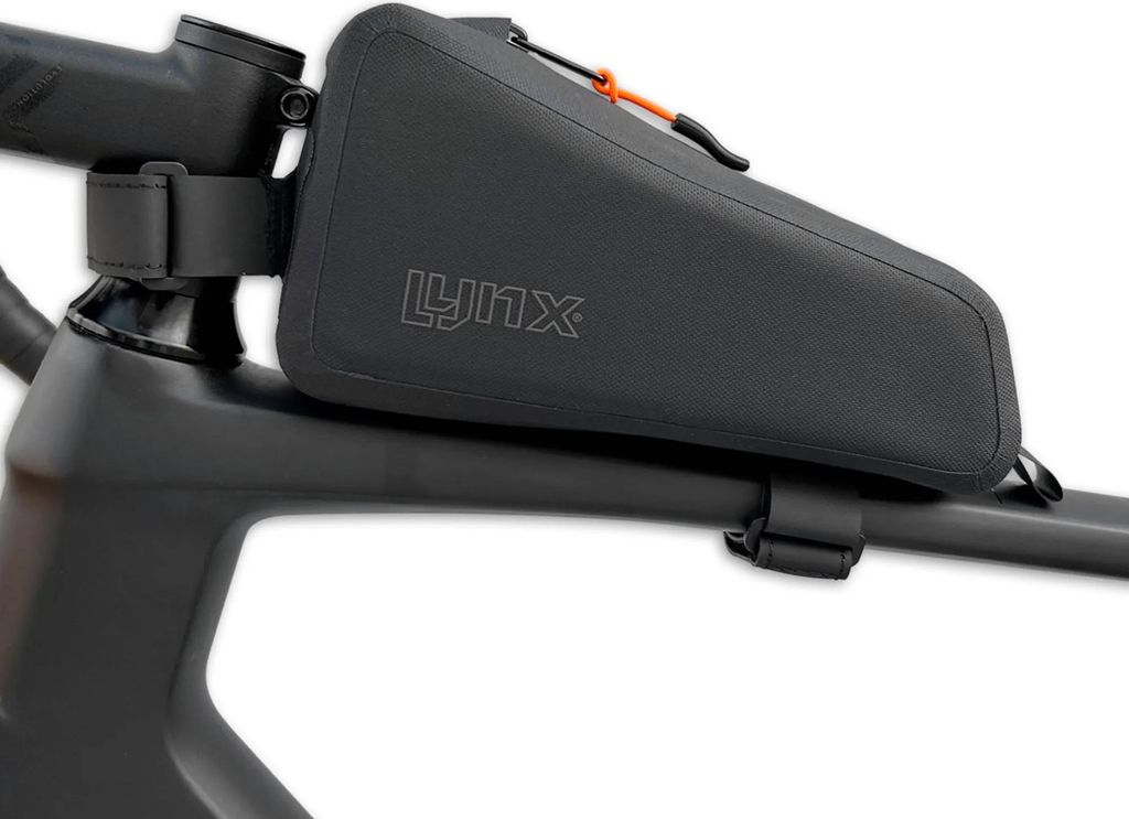 Lynx Wildtrack Top‐Tube Tasche wasserdicht Rahmentasche Klett‐Befestigung