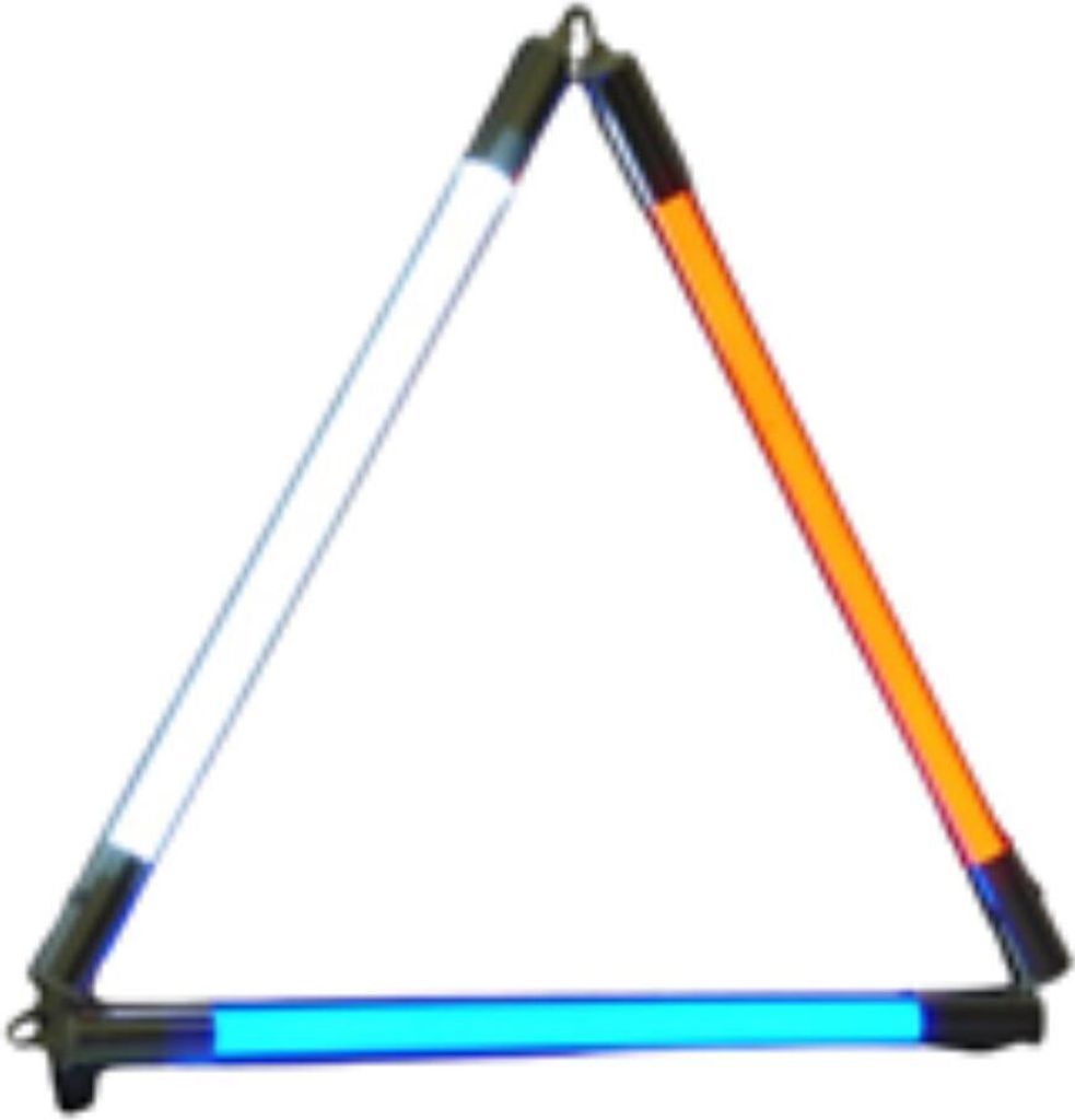 9233 LED Stab Leuchte DEL 3 x 9 Watt a 65 cm orange