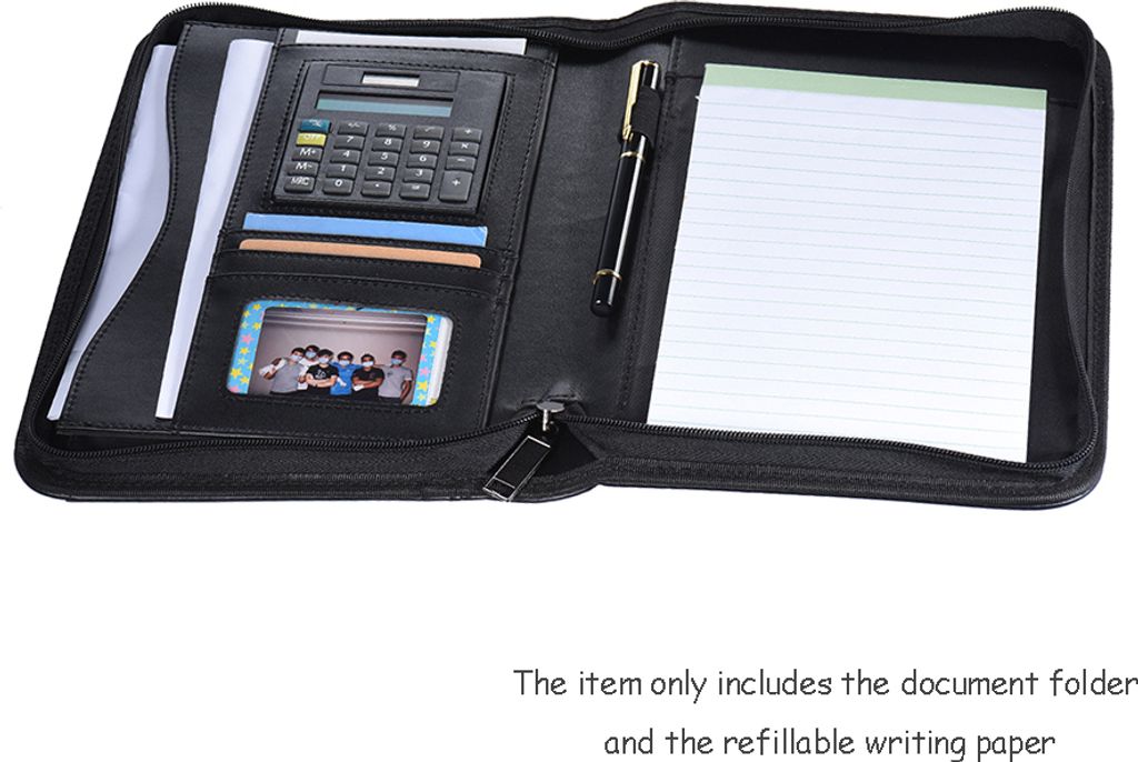 Portable Professional Business Portfolio Padfolio Ordner Produktbild 