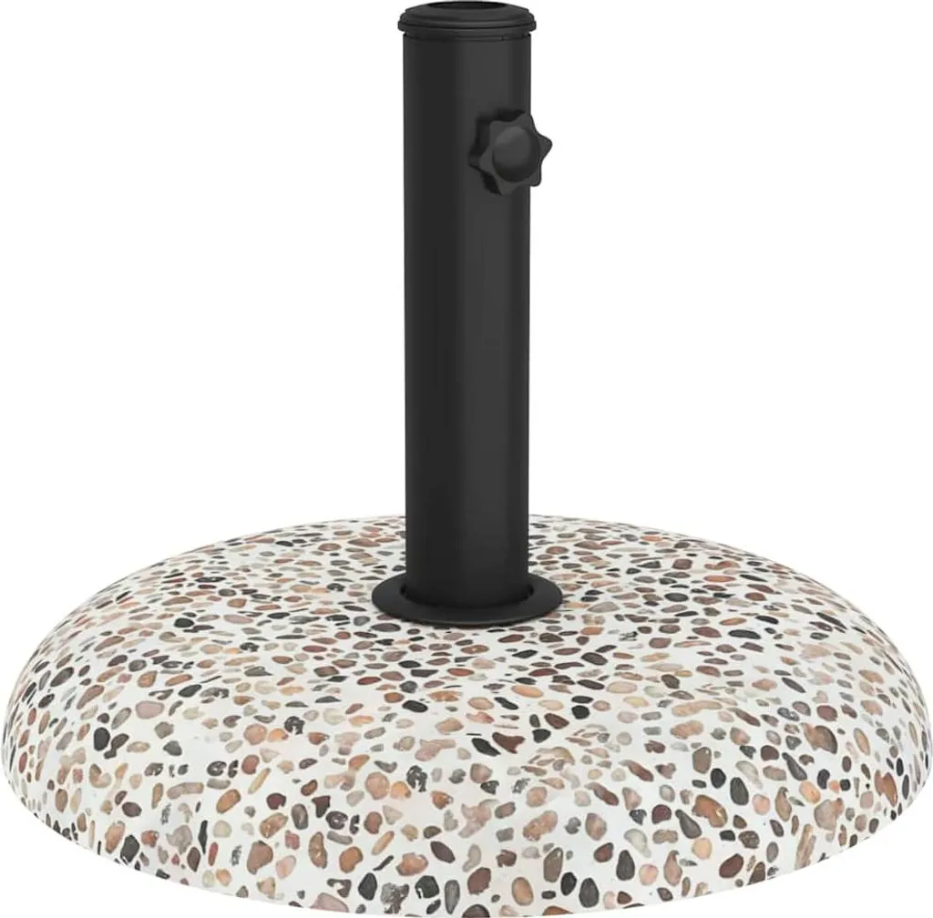 Supporto Ombrellone Cemento 45x33 cm Multicolore | Base Giardino Robusta