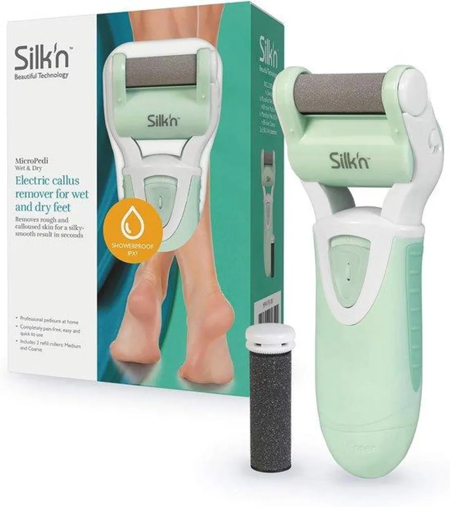 Ponceuse pieds étanche avec rouleaux minéraux haute précision et kit