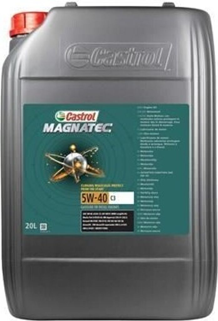20 Liter CASTROL 5W-40 Magnatec C3 Fiat 9.55535-S2 BMW Produktbild 