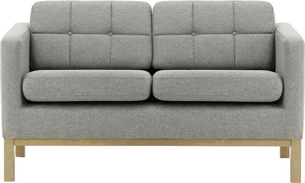 Zweisitzer-Sofa Normann-Malmo 90-wax black