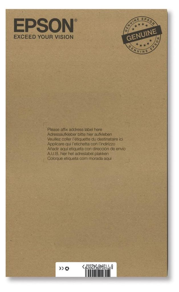 Epson T0807 Easy Mail Packaging - 6er-Pack - Schwarz, Gelb, Cyan, Magenta, hellmagentafarben, hell Cyan - Original - Box - Tintenpatrone - für Sty...