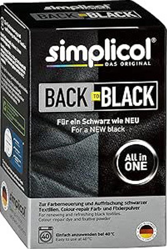 Simplicol Obnovující a osvěžující barva Back to Black 400g Obrázek produktu 13