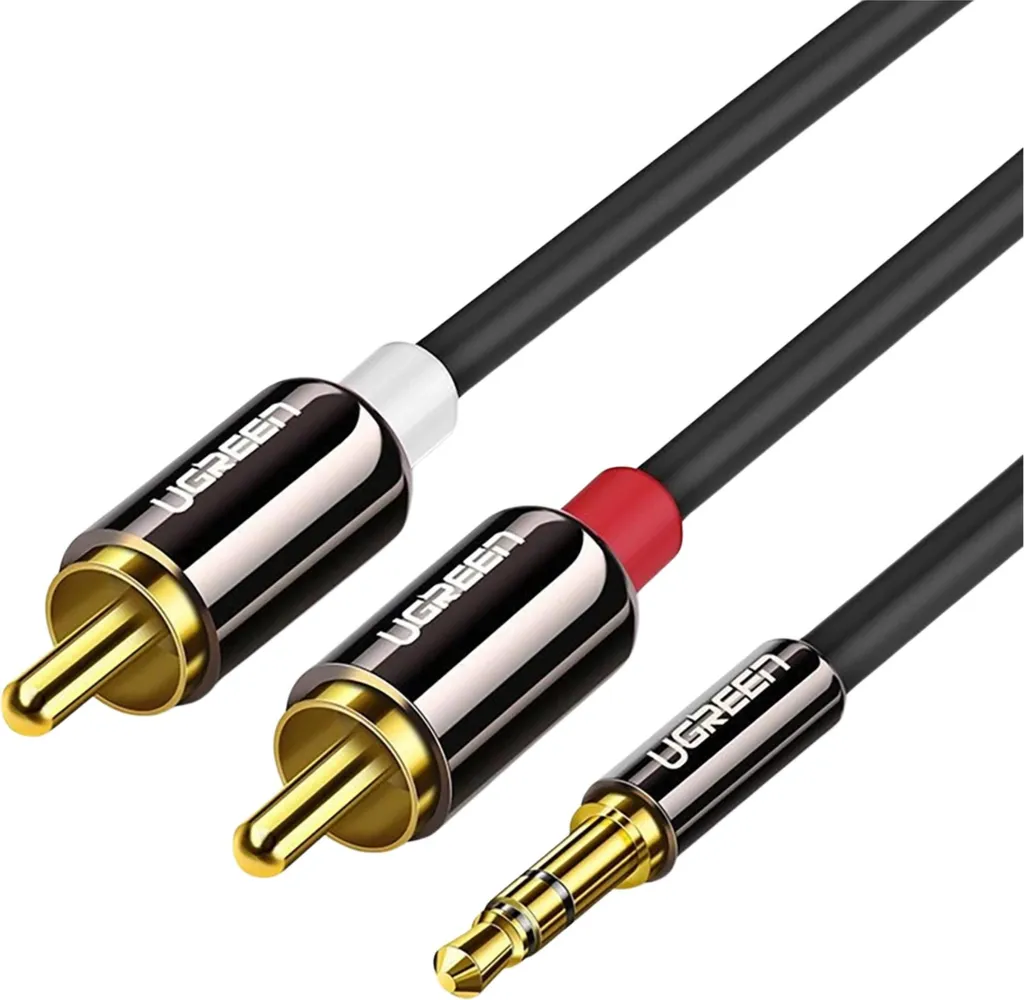 Ugreen AV116 Cavo Jack 3.5 a 2 RCA 2M - Miglior Rapporto Qualità Prezzo
