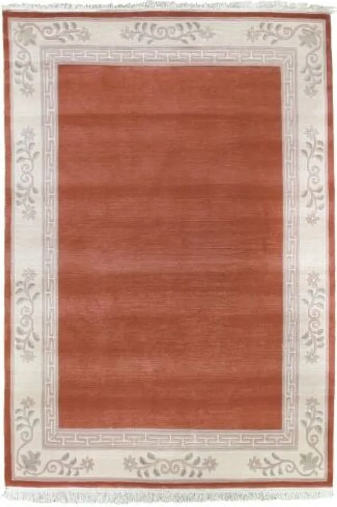 Tapis déco Classica 295 terra 70x140 cm idéal pour réchauffer le salon