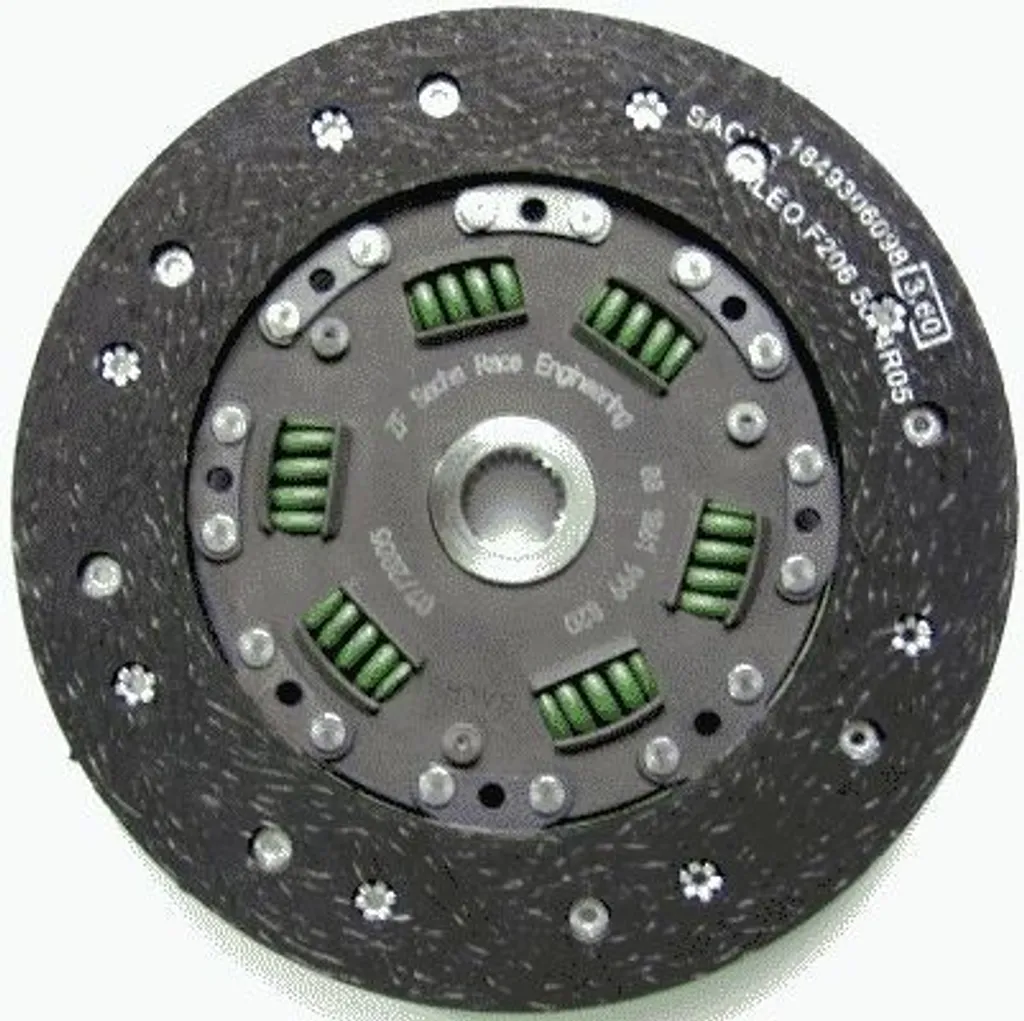 Disque d'embrayage SACHS 881861 999820 pour une transmission renforcée