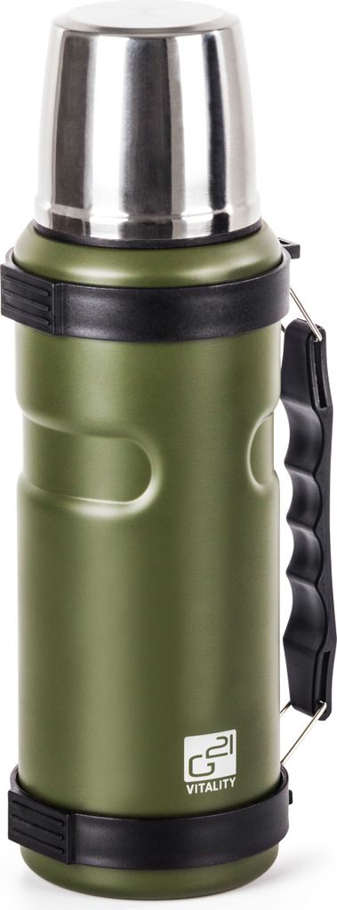 G21 Termoláhev G21 na pití, 1000 ml, khaki zelená s Obrázek produktu 