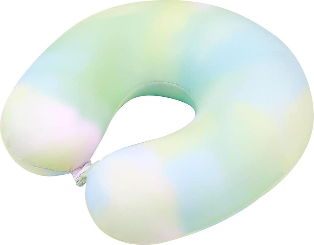 I-TOTAL Reisekissen Nackenkissen Nackenstützen Motiv Rainbow Dream