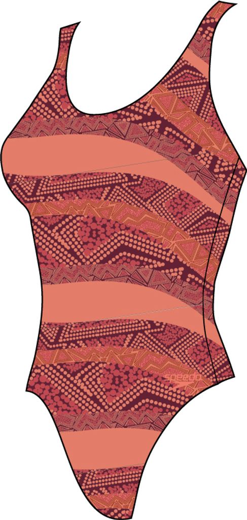 Speedo Deep Print Anzug sonstige 36 Produktbild 