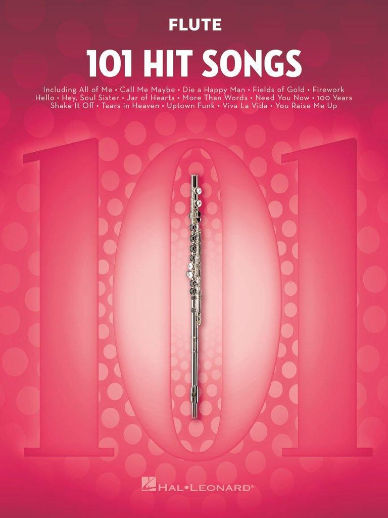 Schott Flötenschule 101 Hit Songs für Flöte | Notenbuch mit Pop Klassikern für Anfänger und Fortgeschrittene | Flötennoten Sammlung