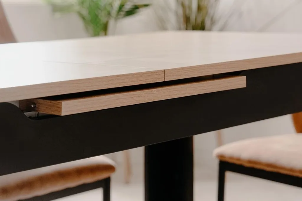 Grande table à manger extensible pour 8-10 personnes BIRMINGHAM - 11
