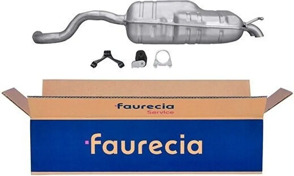 Pot d'échappement HELLA haute durabilité pour Golf 4 et Audi A3 OE 1J6253609