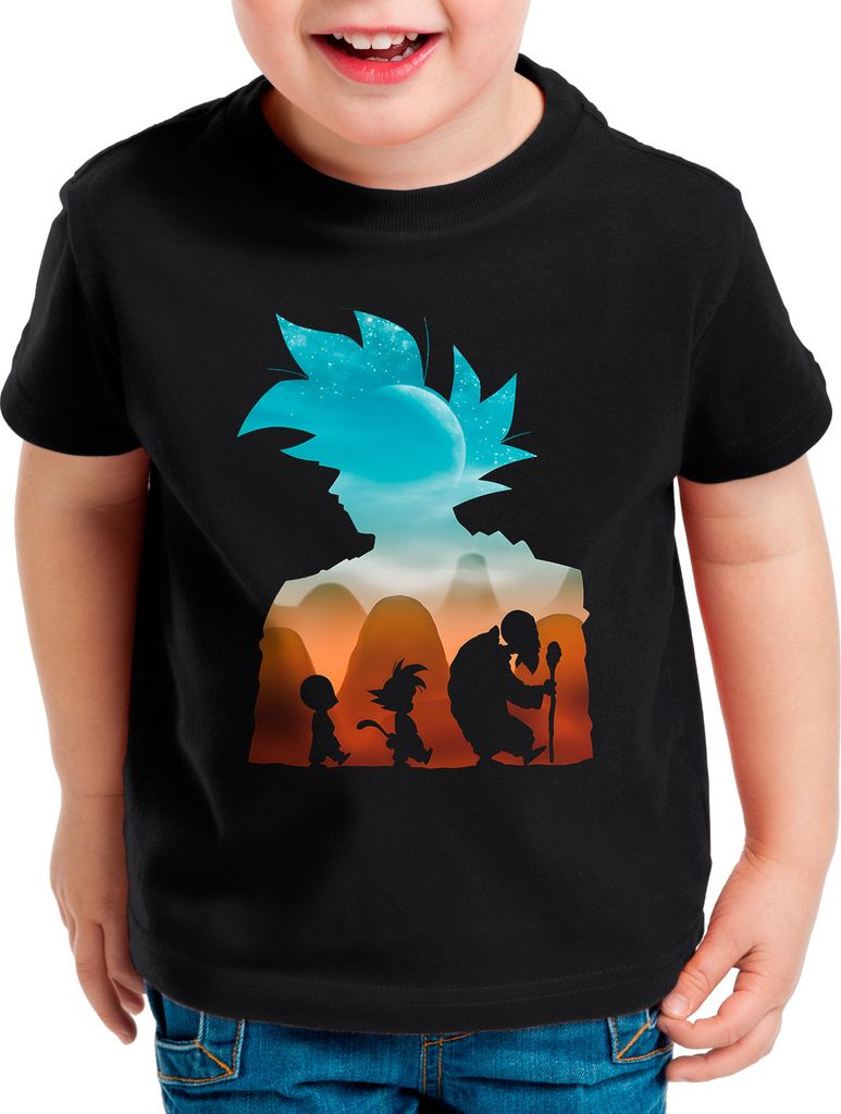 style3 Follow your Master Kinder T-Shirt super dragon saiyan z gt