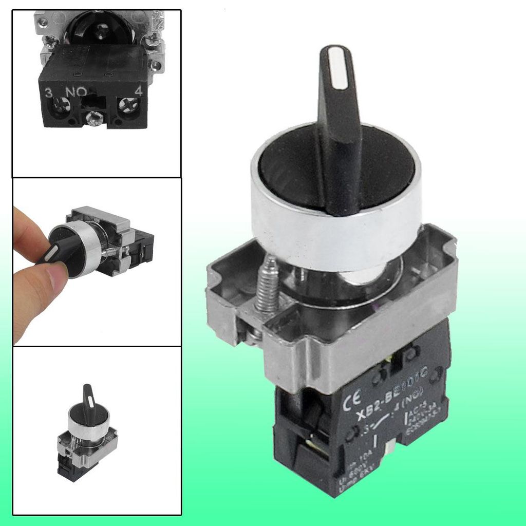 22?mm Einrastend 1?keine zwei 2?Position Rotary Selector Select Schalter zb2-be101?C de