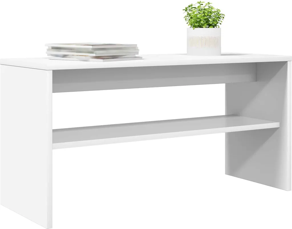 Mobile Porta TV Bianco 80 cm vidaXL | Mobiletto per Console e Decoder - 3