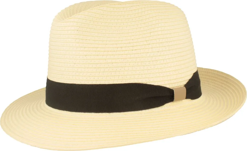 Hut-Breiter Bogart: Cappello Paglia Leggero UV 50+ Uomo Estate