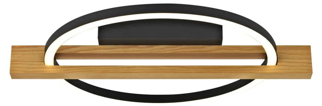 Plafonnier LED 16W NATANO Italux PLF-55362-15W-WO design bois