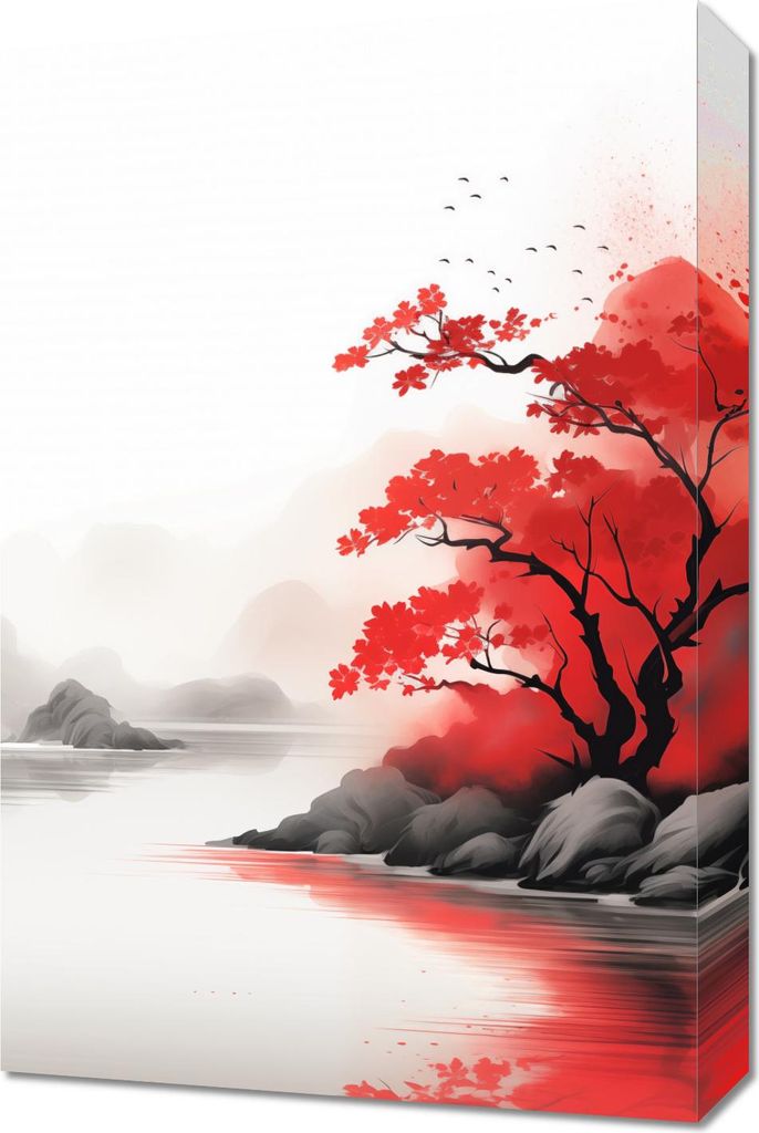 Bild 40x60cm Ruhe bei der Meditation