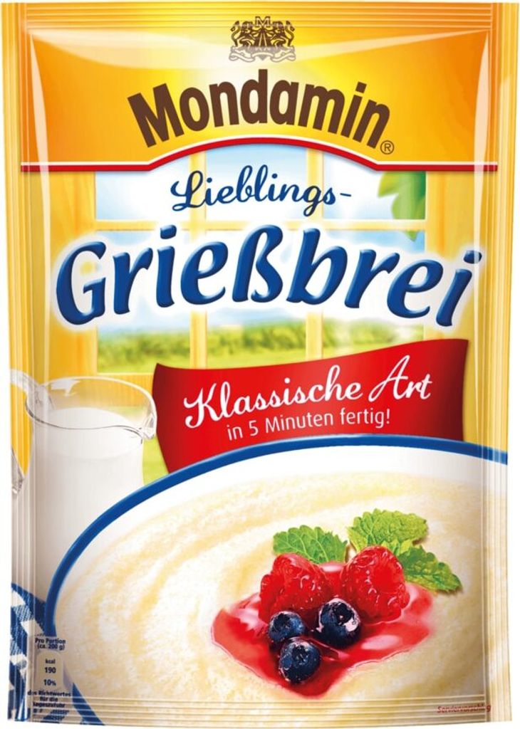 Mondamin Grießbrei Klassische Art
