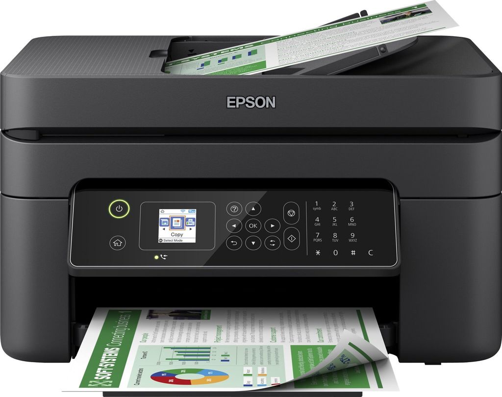 Epson WorkForce WF-2840DWF, Tintenstrahl, Farbdruck, 5760 x Produktbild