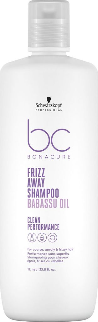 Schwarzkopf Bc Frizz Away Micellar Shampoo 1000ml