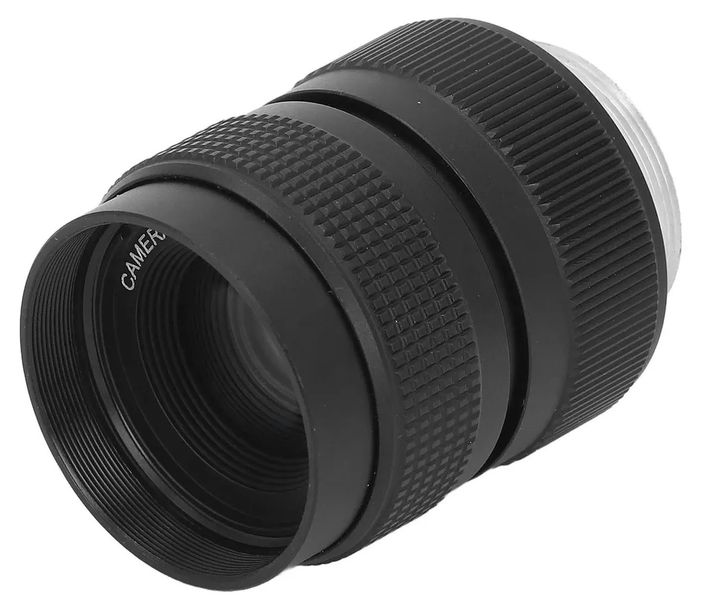 Objectif à Grande Ouverture F1.4 25mm Montage C pour Imagerie de Précision