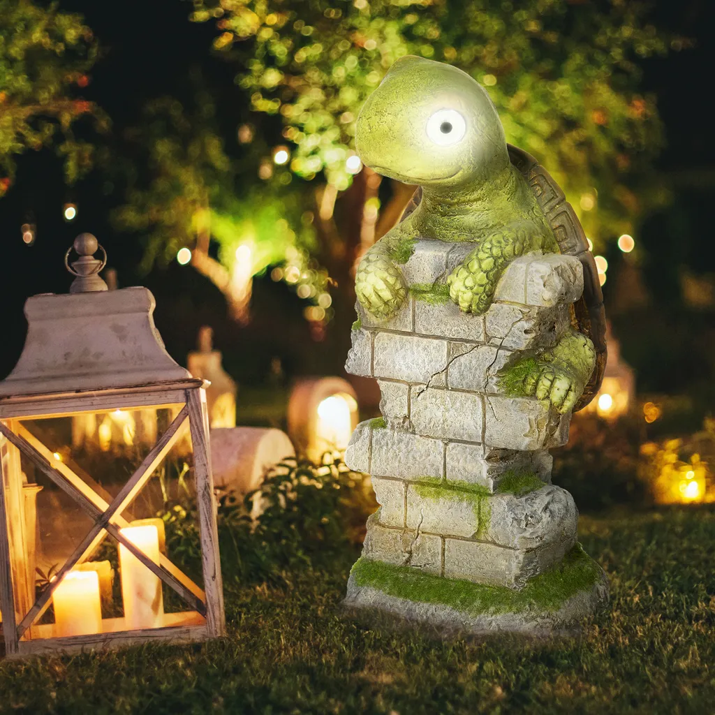 Lot De 10 Mini Tortues Lumineuses En Résine – 10 Couleurs, 4,5 X 1,5 Cm – Décoration Jardin, Plante, Aquarium, DIY – Brillent Dans Le Noir