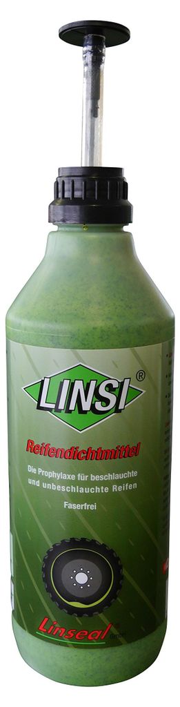 Linseal 0,5l Reifendichtmittel, wiederverwendbar, ungiftig, ohne Fasern