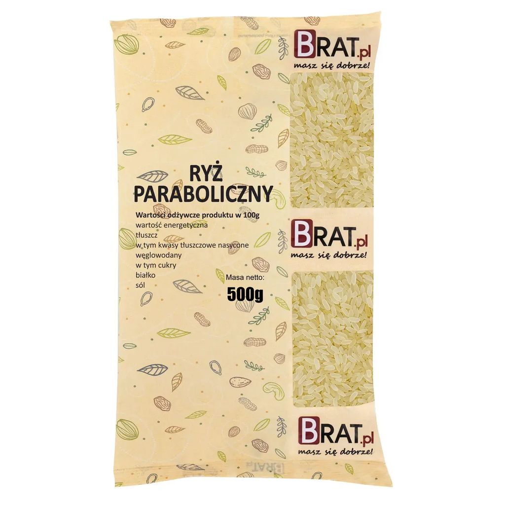 Ryż paraboliczny 500g Brat.pl Zdjęcie produktu 