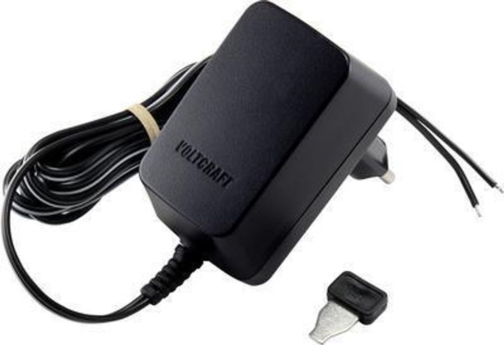 VOLTCRAFT VC-11258675 Steckernetzteil, einstellbar 3 V/DC, Produktbild 