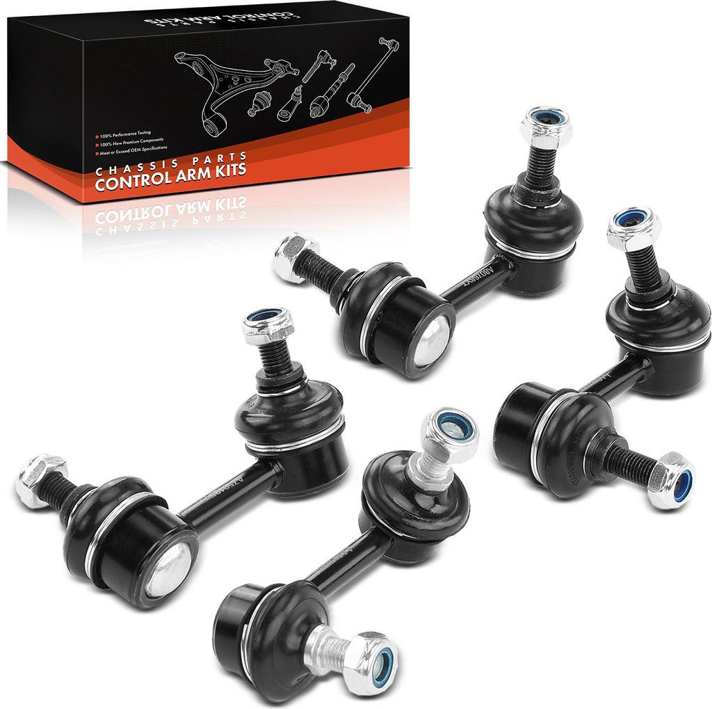 Frankberg 4x Koppelstange Hinterachse für Honda Civic VIII Stufenheck FA FD 1.3L 1.6L 1.8L 2005-2012