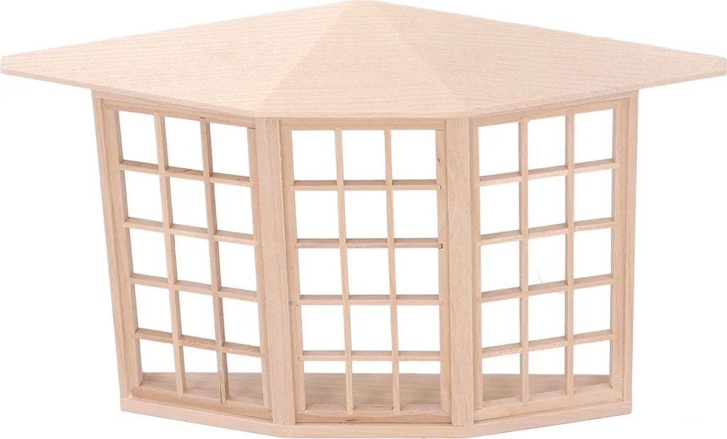Fenêtre de poupée 1/12 en bois pour projet de rénovation ou DIY créatif