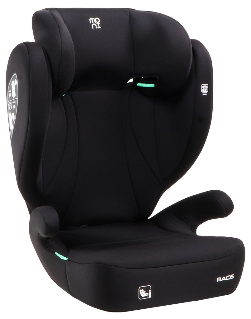 Auto sedadlo Moni - Race, 100-150 cm, Cosmo black Obrázok produktu 
