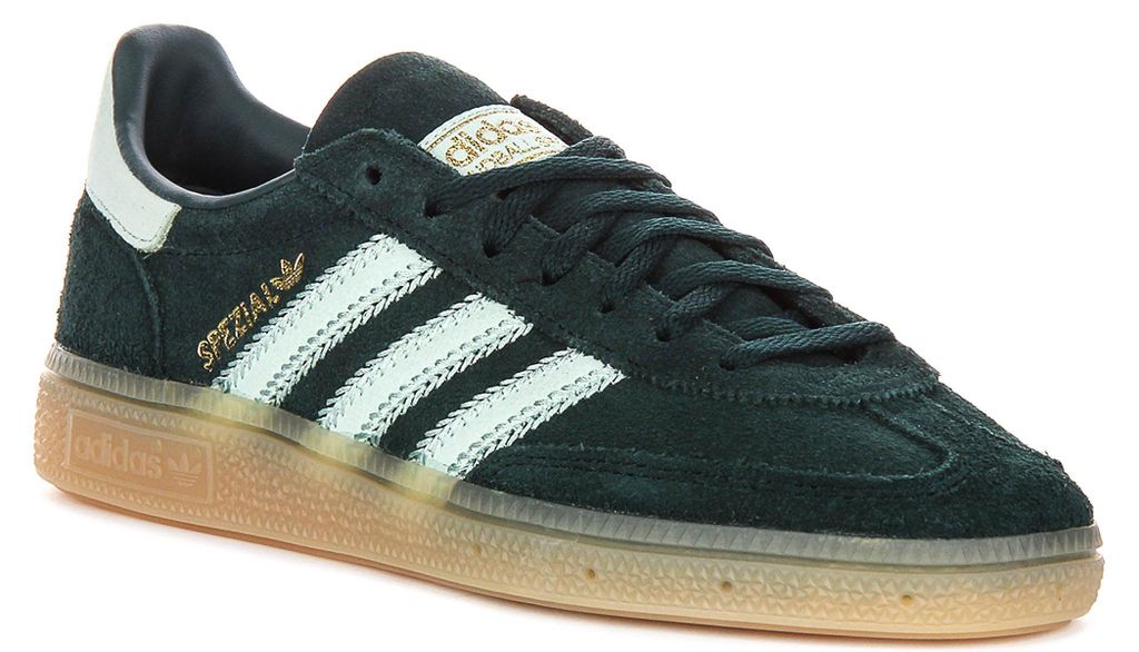 Adidas Handball Spezial In Green For Women – 7 UK - 40 2/3 EU - 8.5 US / Green