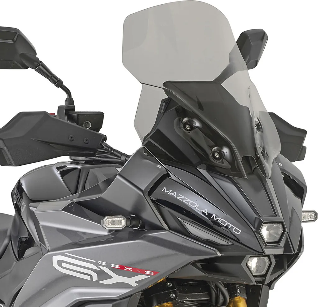 KAPPA KD3128S Bulle Pare-brise Intercambiable Fumé pour Moto Guzzi