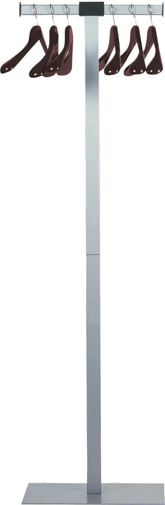 Portemanteau robuste Unilux Spirit 1m75 avec porte-parapluie et socle