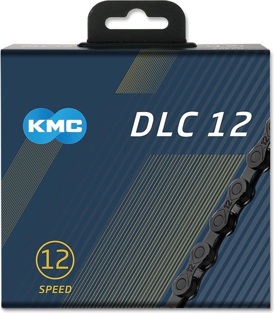KMC Kette "DLC12"12-fach, 1/2" x 11/128" 1/2 X 11/128" 126GL SW