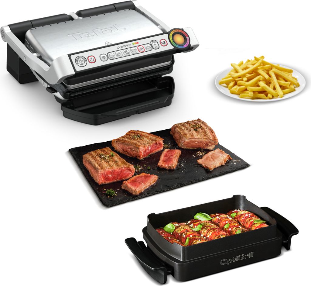 Tefal GC714D Opti Grill+ Svačinky a pečení Obrázek produktu 