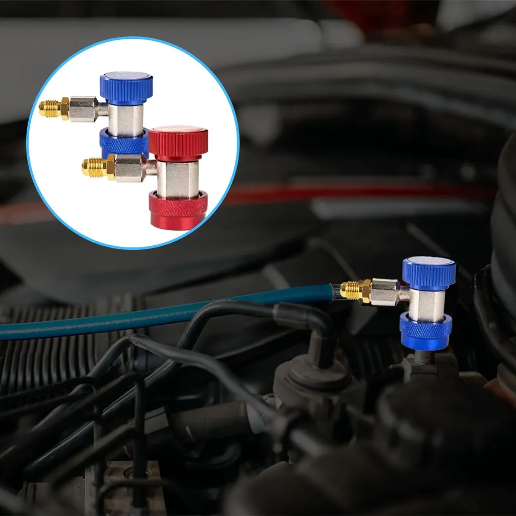 Manomètre de climatisation automobile pour circuits de fluide R-134A - 3