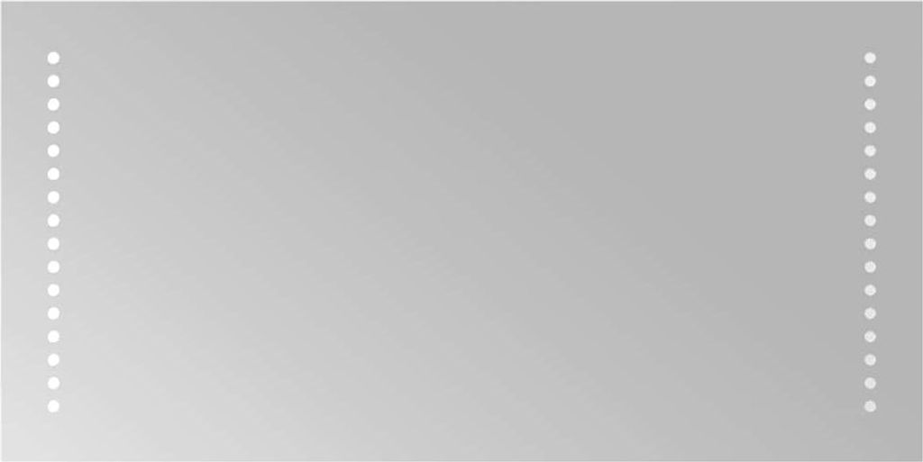 "WINTER SALE" LED-Badspiegel 60x30 cm - Wandspiegel NEU4663417