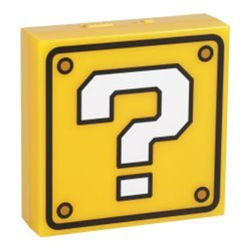 Super Mario - Punto interrogativo - Lampada