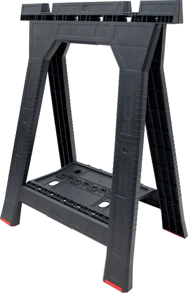 Tréteaux de chantier multifonctions QBRICK pour établi et support de sciage