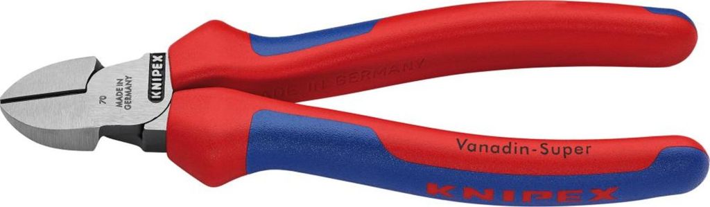 KNIPEX Frese diagonali nere atramentate lucide 180 mm Immagine del prodotto 