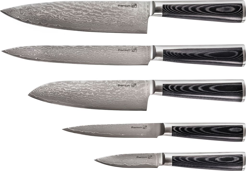Sada nožů G21 Damascus Premium, Box, 5 ks Obrázek produktu 