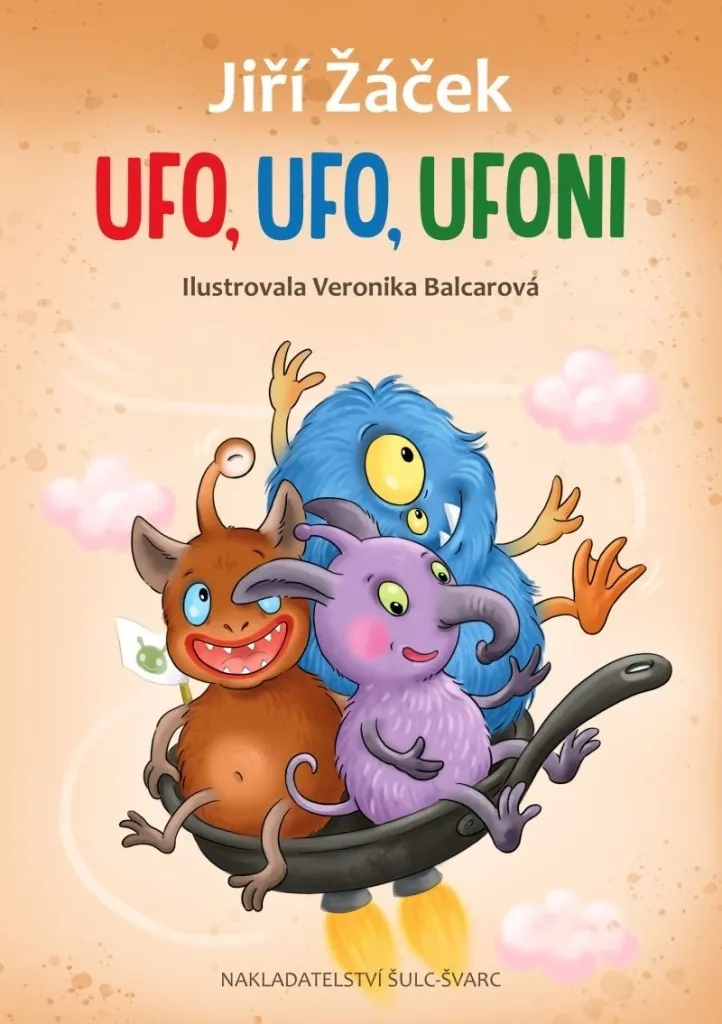 UFO UFO Ufoni : Album de Poésie avec Illustrations Rétro de Jiří Žáček
