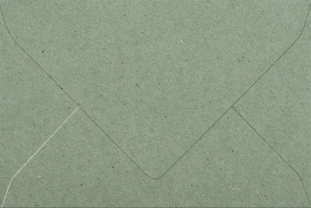 Enveloppe B6 Vert Eucalyptus Heyda pour Invitations et Faire-part
